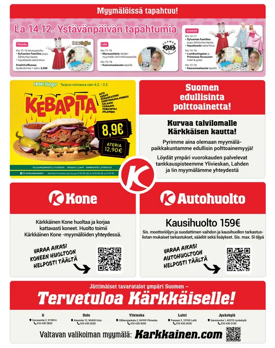 Kaupan Kärkkäinen uusimmat tarjoukset voimassa alkaen 4. helmikuuta - 17. helmikuuta 2026 - Tarjouslehti sivu 18