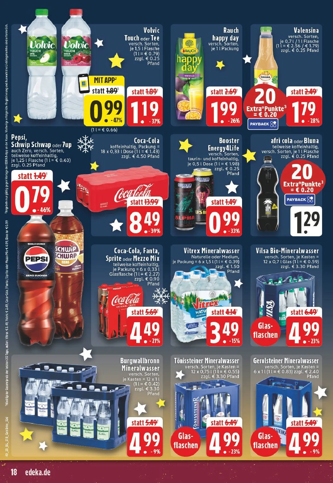 Edeka Angebote von 1. Dezember bis 6. Dezember 2025 - Prospekt seite 18
