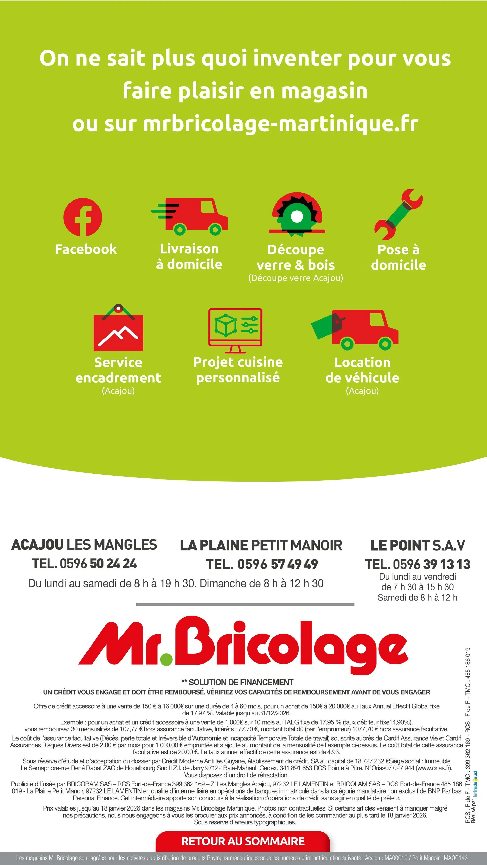  Catalogues Mr. Bricolage du 2 janvier au 18 janvier 2026 - Catalogue page 18