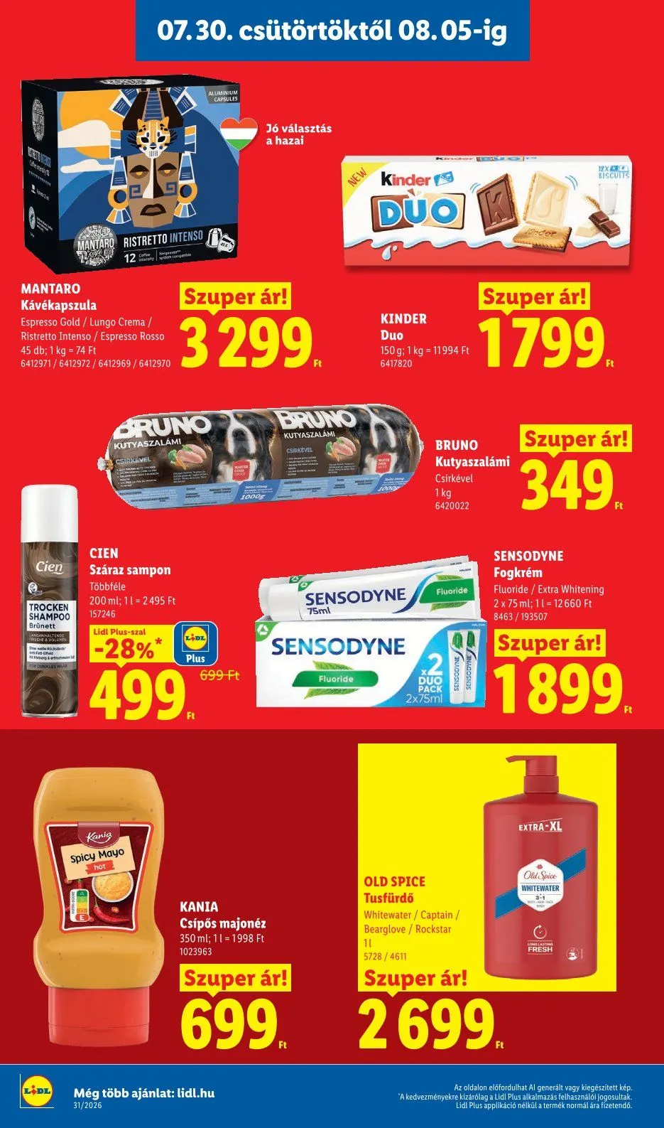 Katalógus Lidl  július 30.-tól augusztus 8.-ig 2026. - Oldal 18