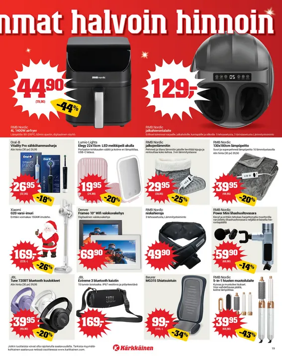 Kärkkäinen  Angebote voimassa alkaen 3. joulukuuta - 16. joulukuuta 2025 - Tarjouslehti sivu 18