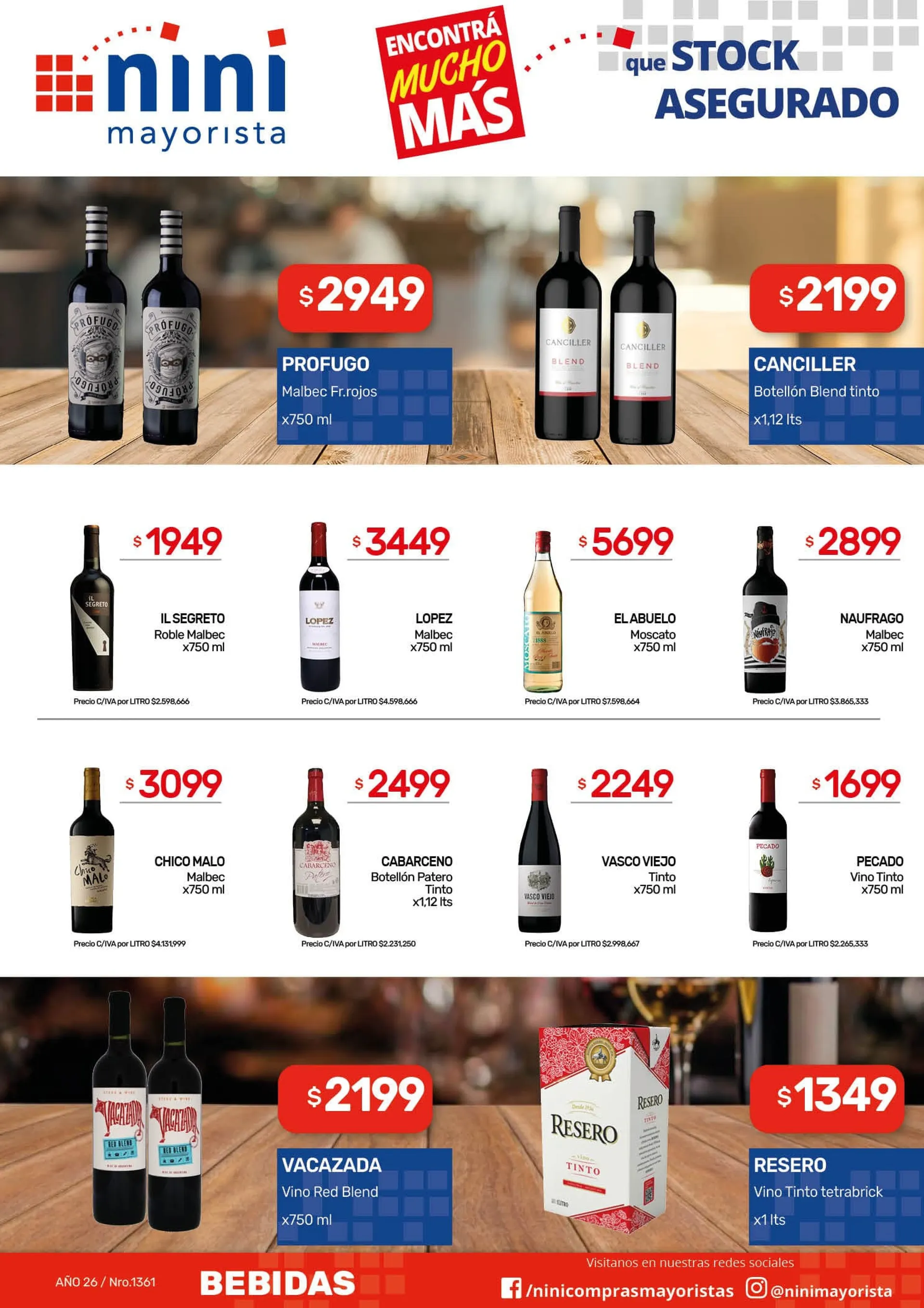 Ofertas de Nini Mayorista Ofertas 25 de mayo al 31 de mayo 2026 - Página 18 del catálogo