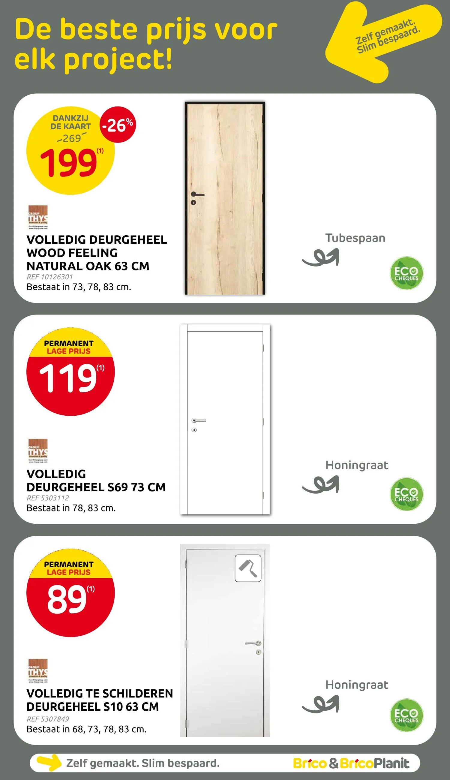 Speciale promoties van Brico van 2 januari tot 27 januari 2025 - folder pagina 18