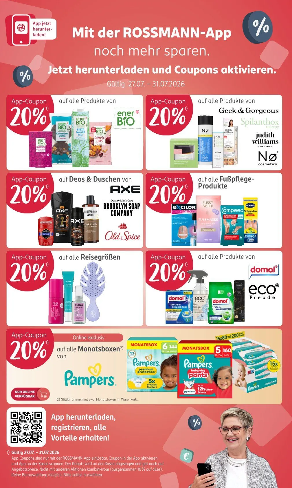 Rossmann Angebote von 27. Juli bis 31. Juli 2026 - Prospekt seite 18