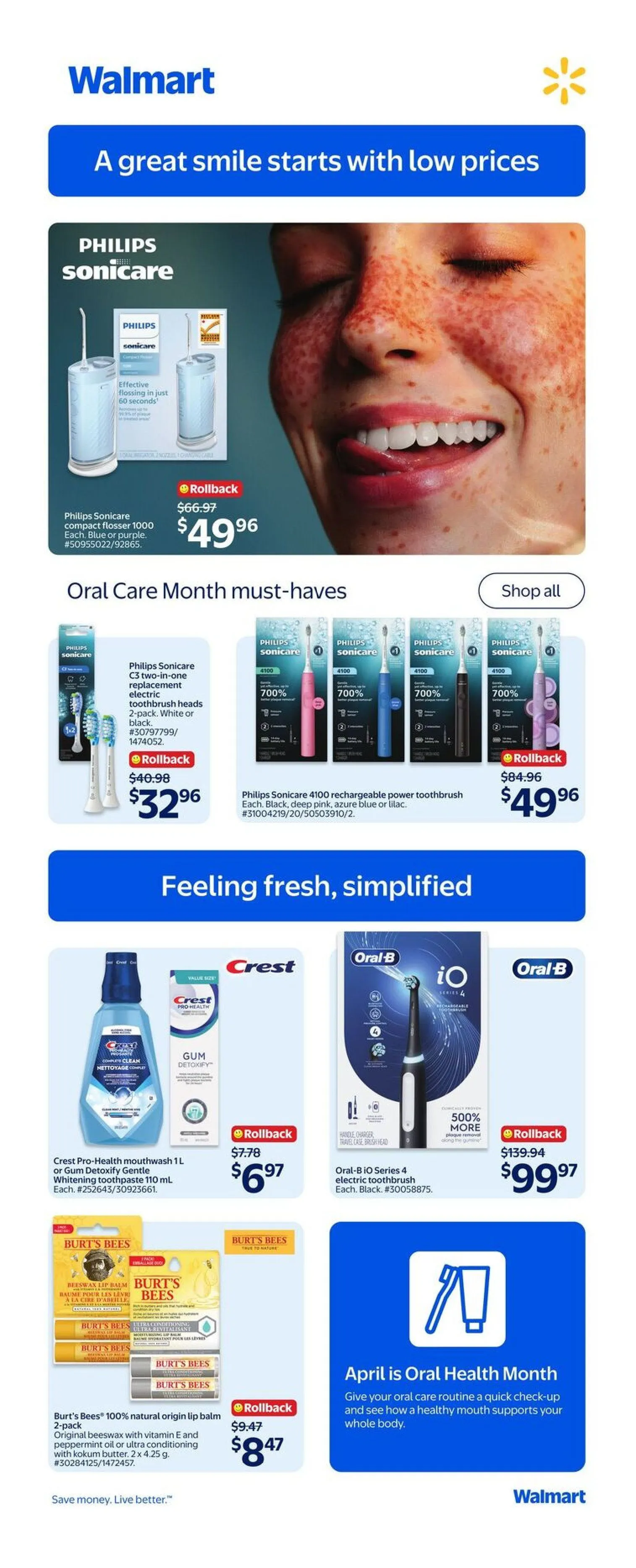 Walmart Sales from April 23 to April 29 2026 - flyer page 18