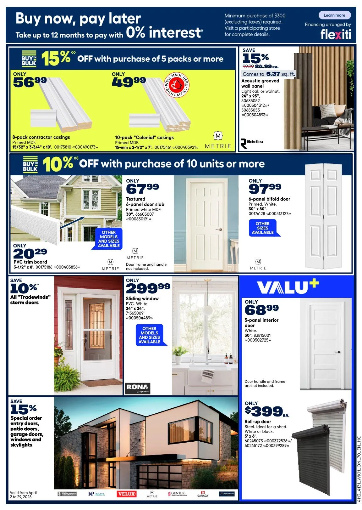 RONA Sales from April 9 to April 15 2026 - flyer page 18