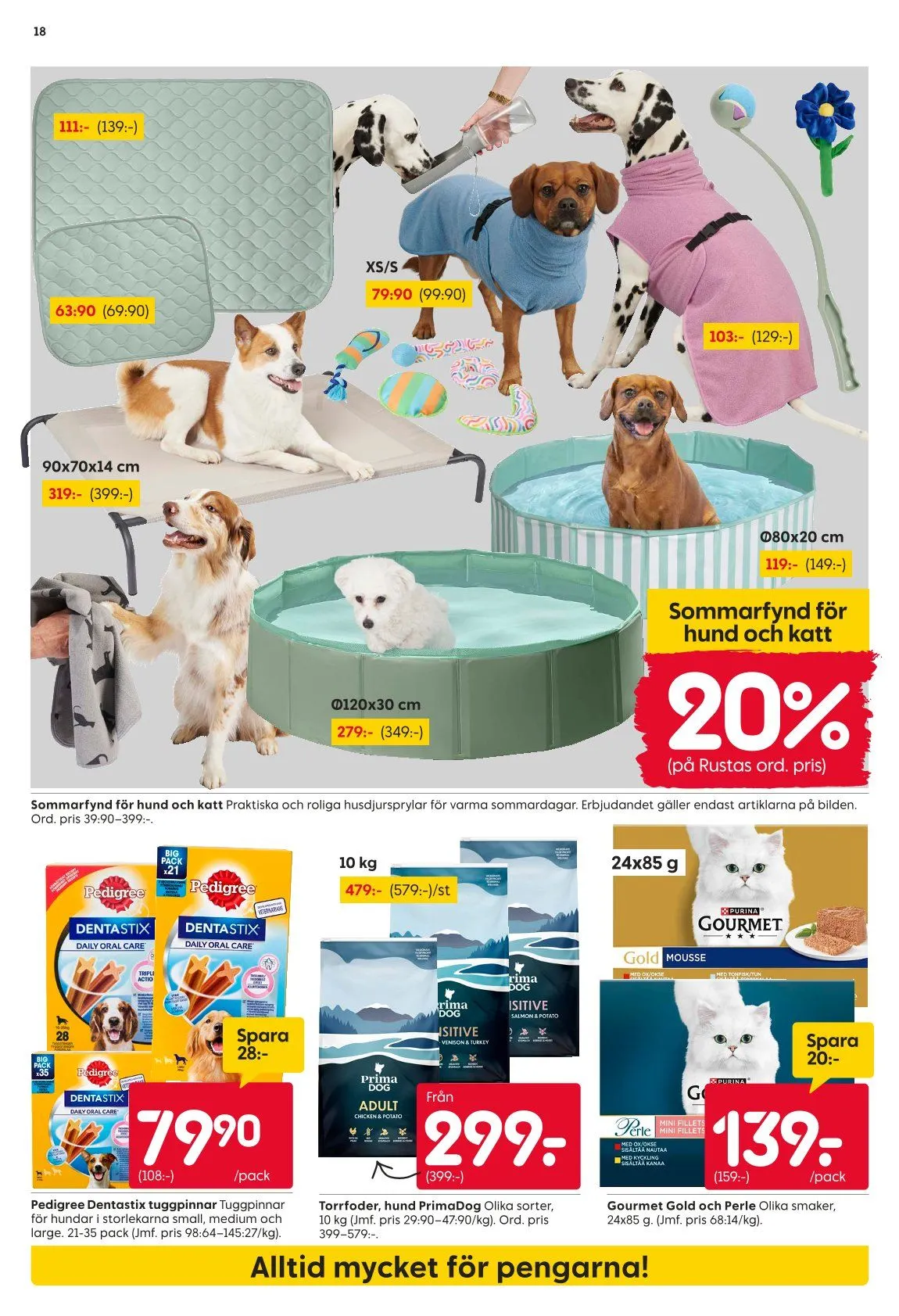 Senaste Rusta erbjudanden från 4 maj till 10 maj 2026 - Reklamblad sidor 18