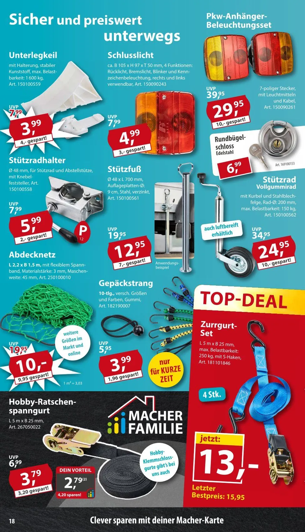 Sonderpreis-Baumarkt Prospekte von 21. März bis 27. März 2026 - Prospekt seite 18