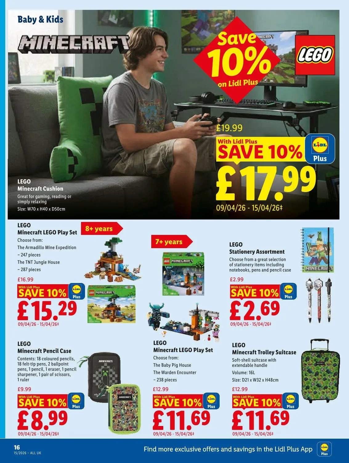  Lidl Offers from 9 April to 15 April 2026 - Catalogue Page 18
