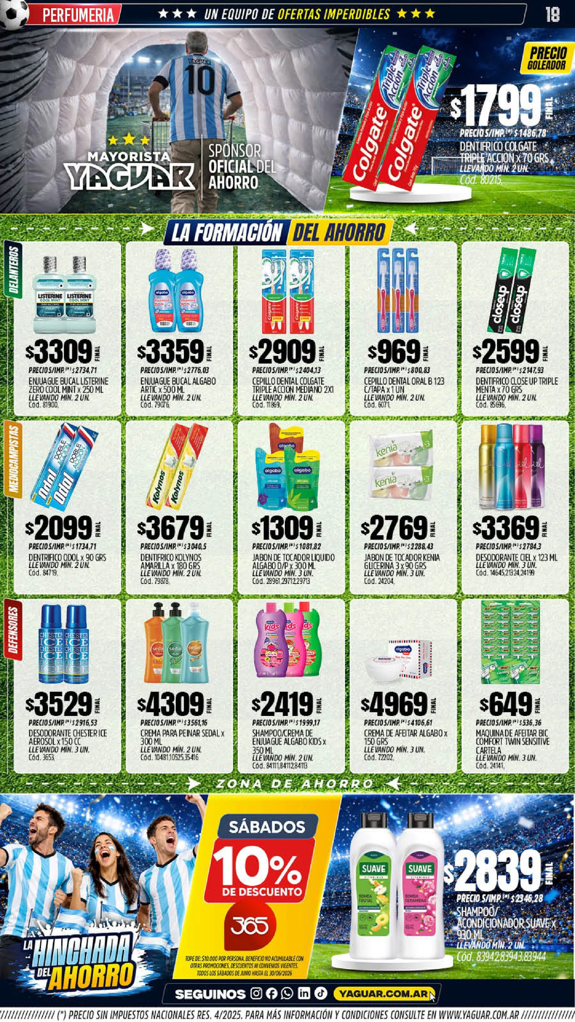 Ofertas de Ofertas Yaguar  1 de junio al 7 de junio 2026 - Página 18 del catálogo
