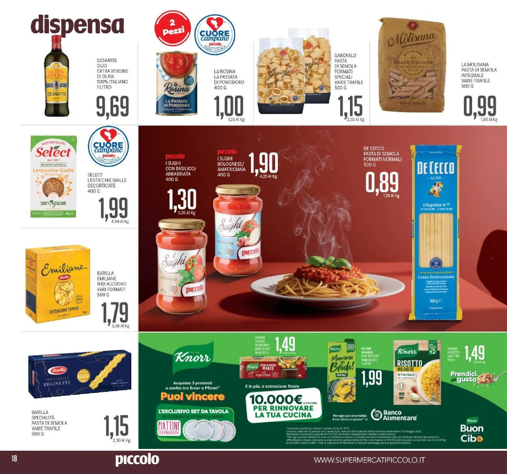 Offerta Piccolo da 31 marzo a 9 aprile di 2025 - Pagina del volantino 18