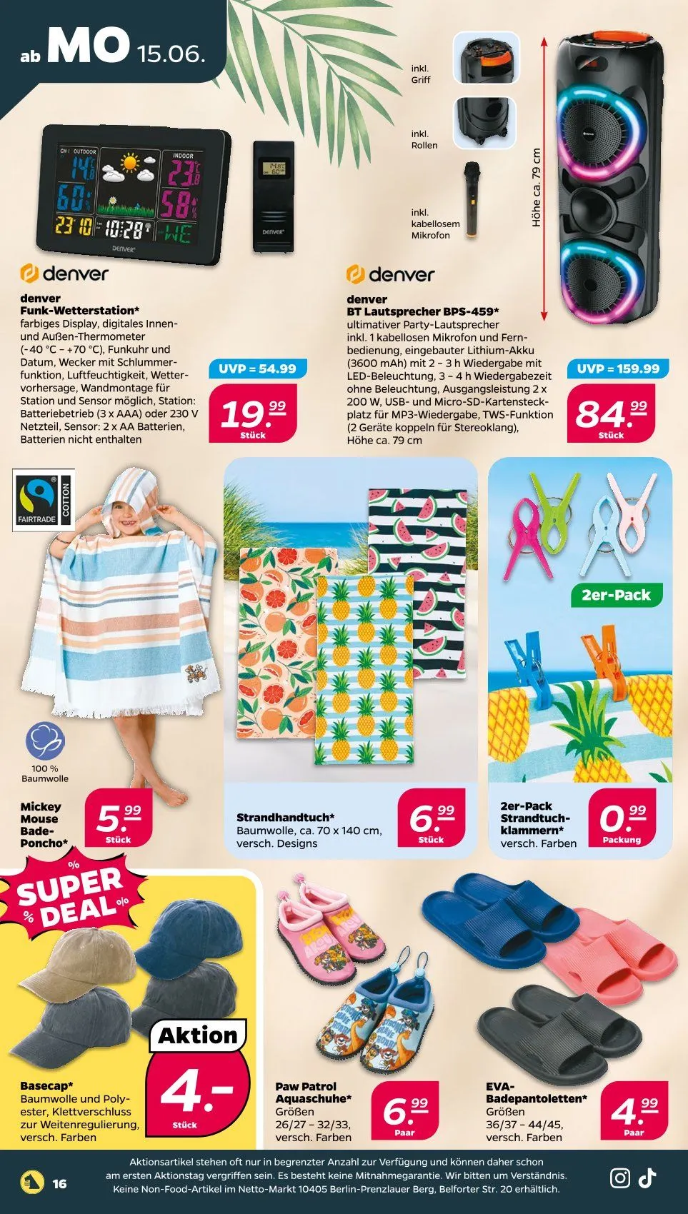 Netto Prospekte von 15. Juni bis 20. Juni 2026 - Prospekt seite 18