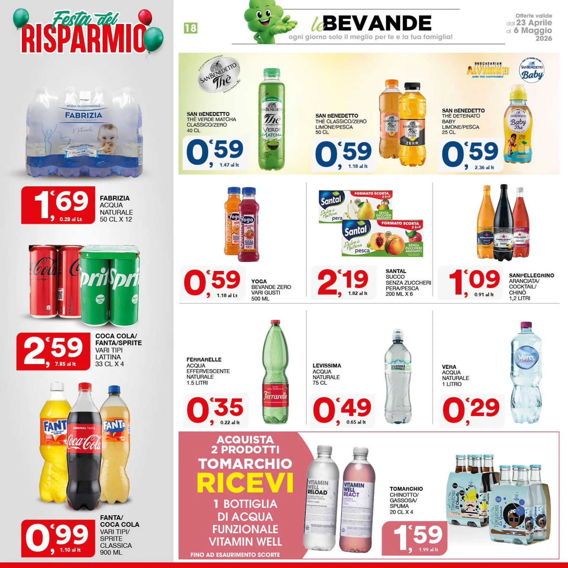 Sisa Volantino da 23 aprile a 6 maggio di 2026 - Pagina del volantino 18