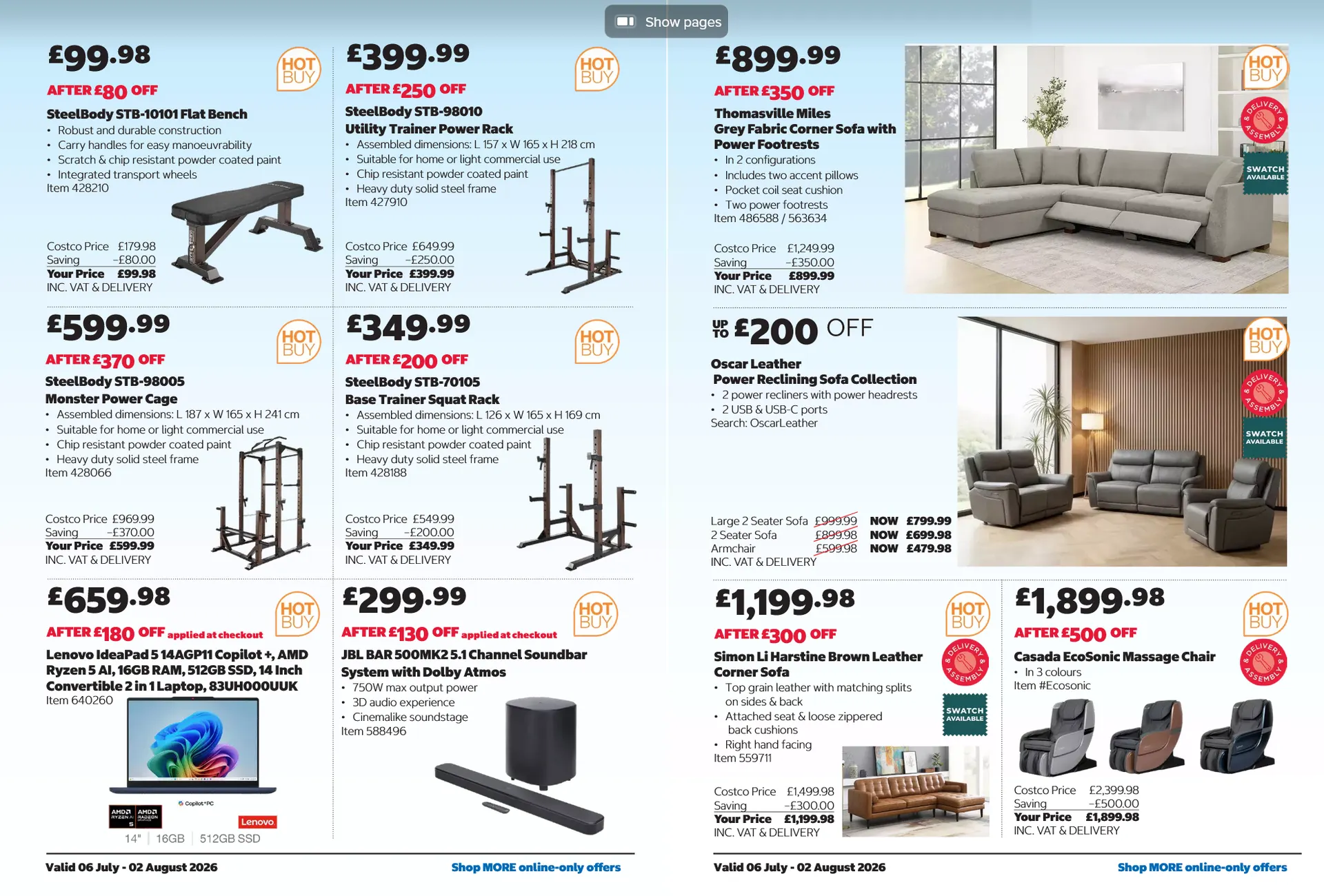 Costco Sales from 2 July to 2 August 2026 - Catalogue Page 18