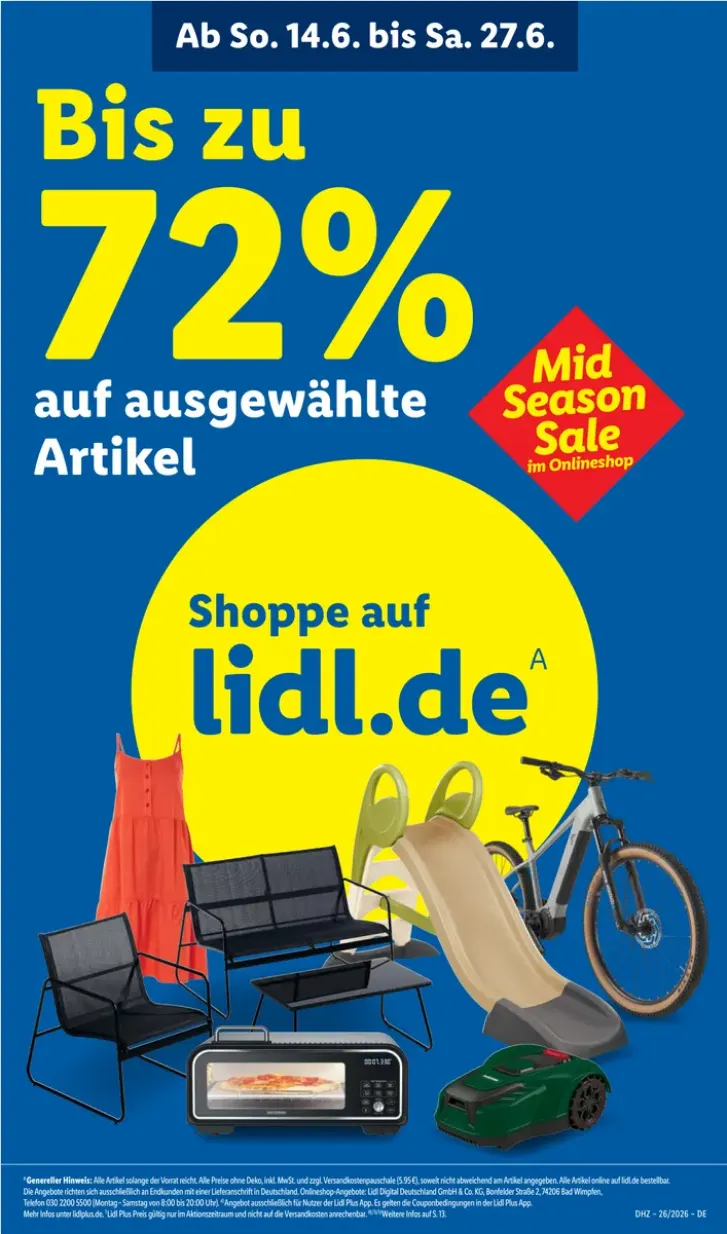 Lidl Prospekte von 14. Juni bis 27. Juni 2026 - Prospekt seite 18