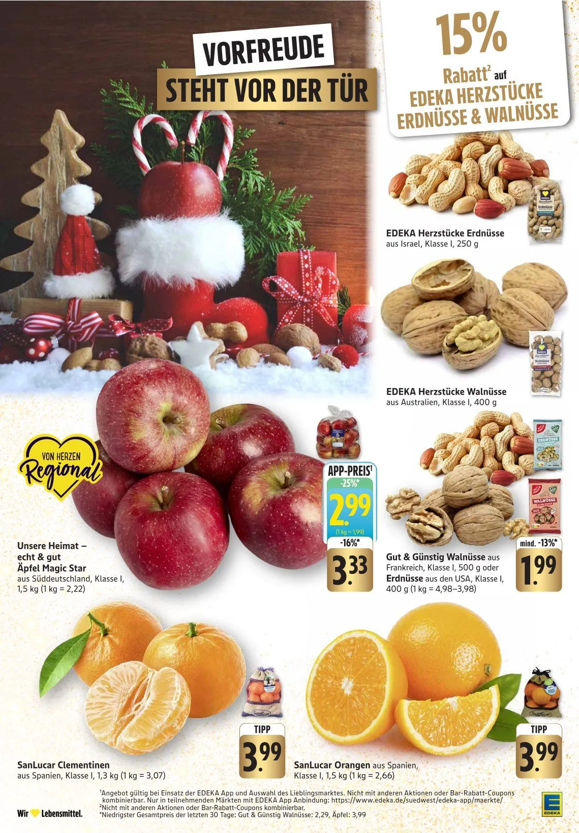 Edeka Sales von 3. Dezember bis 6. Dezember 2025 - Prospekt seite 18