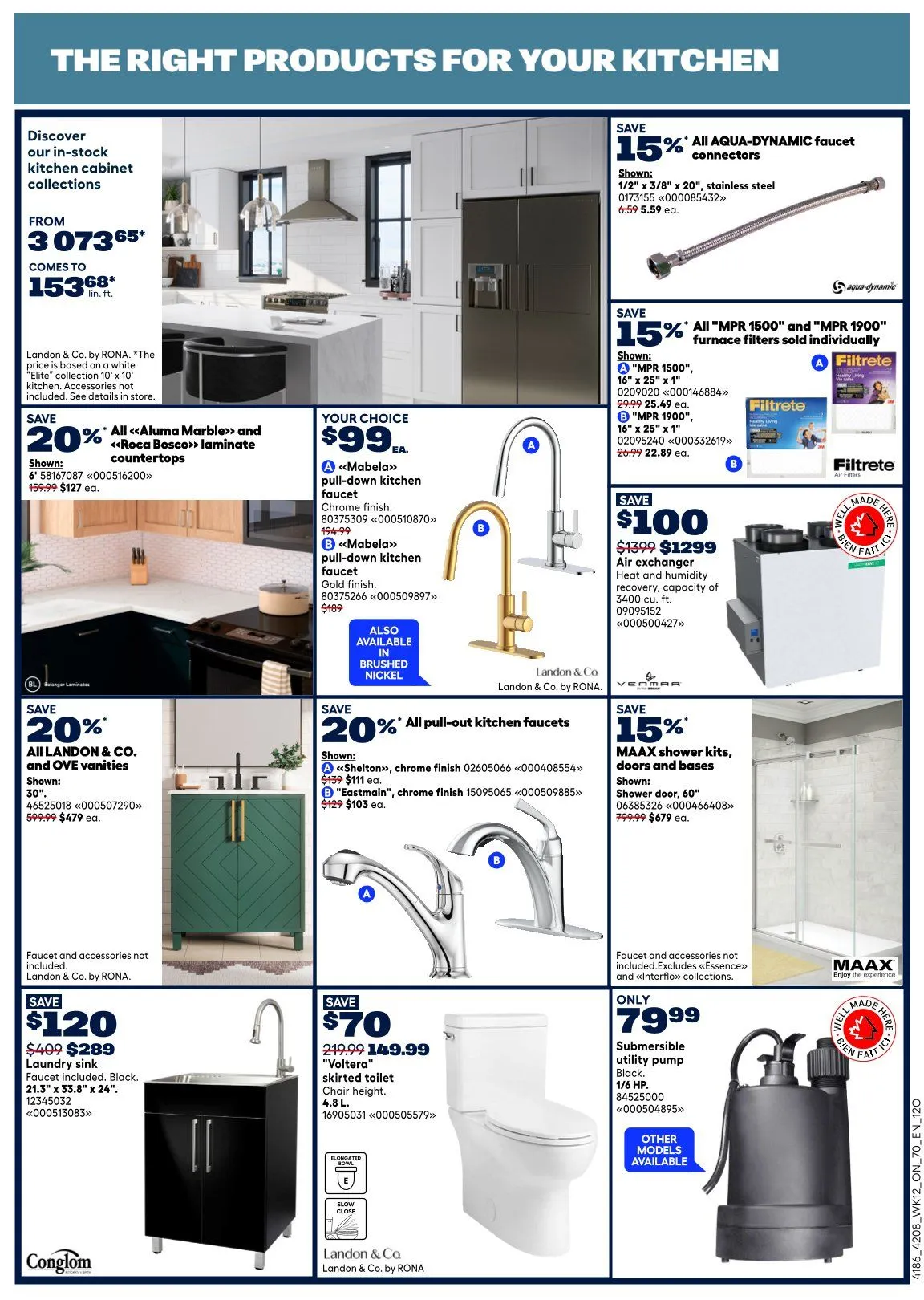 RONA Sales from April 20 to April 22 2026 - flyer page 18