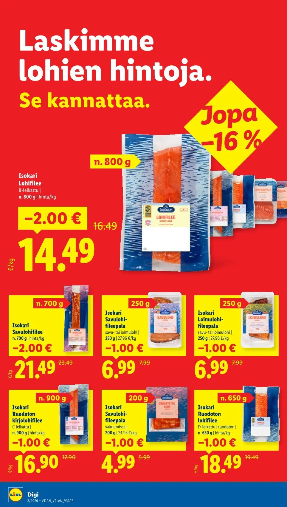 Kaupan Lidl tarjoukset voimassa alkaen 8. tammikuuta - 11. tammikuuta 2026 - Tarjouslehti sivu 18