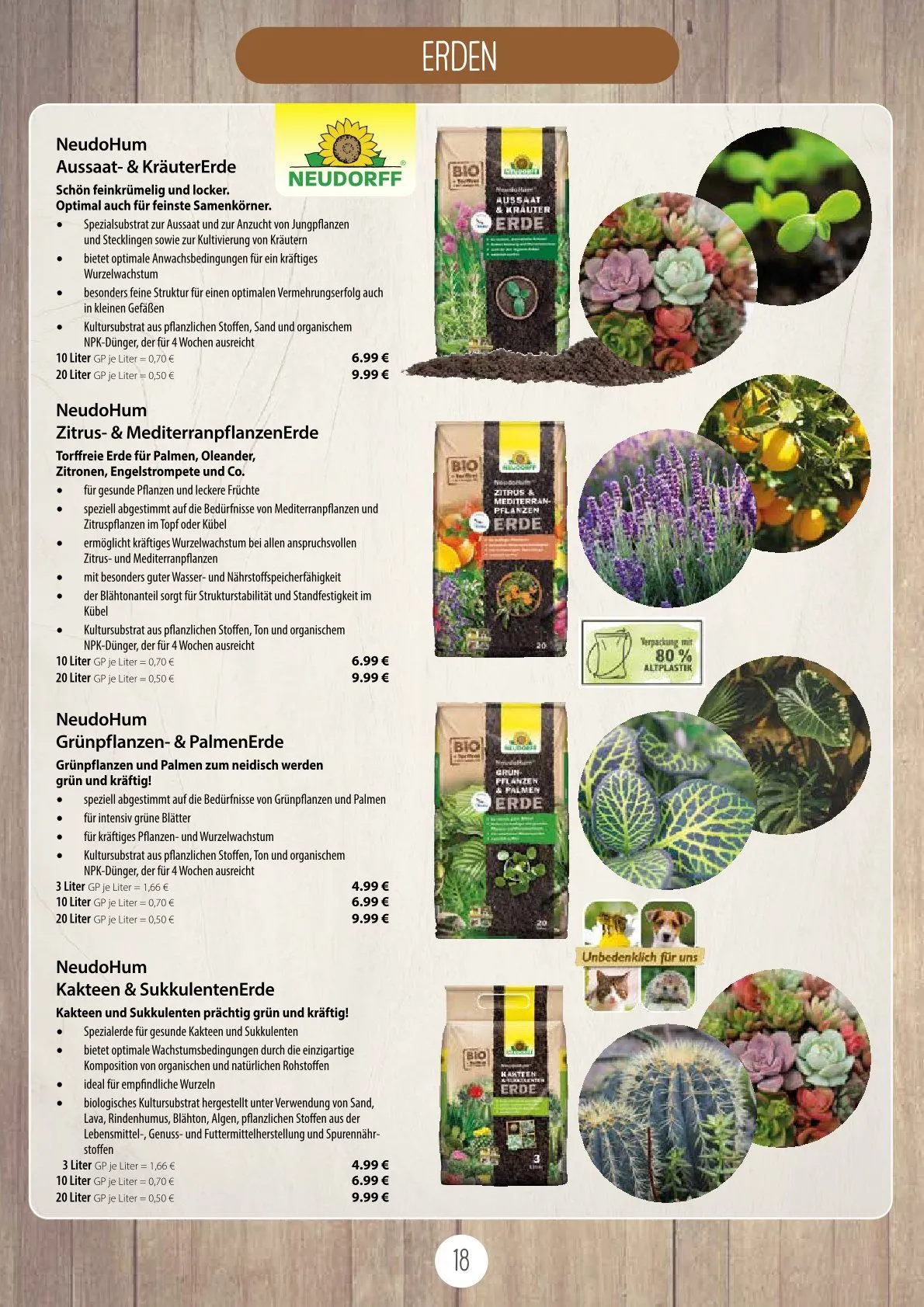 Kiebitzmarkt Prospekt von 16. April bis 31. Dezember 2025 - Prospekt seite 18