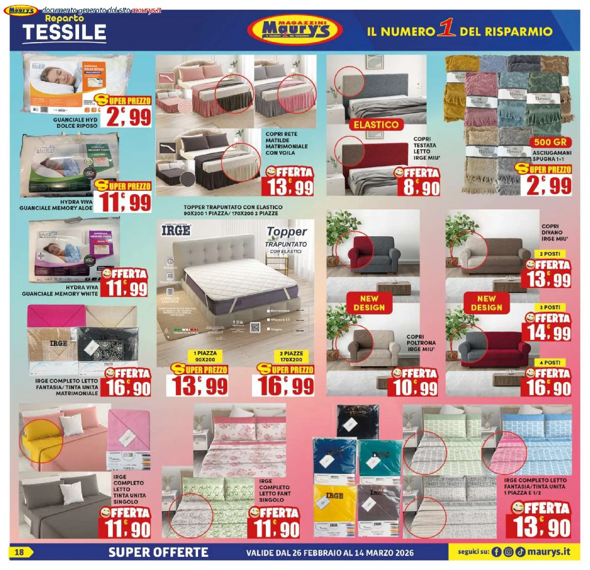 Maury s Vokantino da 26 febbraio a 15 marzo di 2026 - Pagina del volantino 18