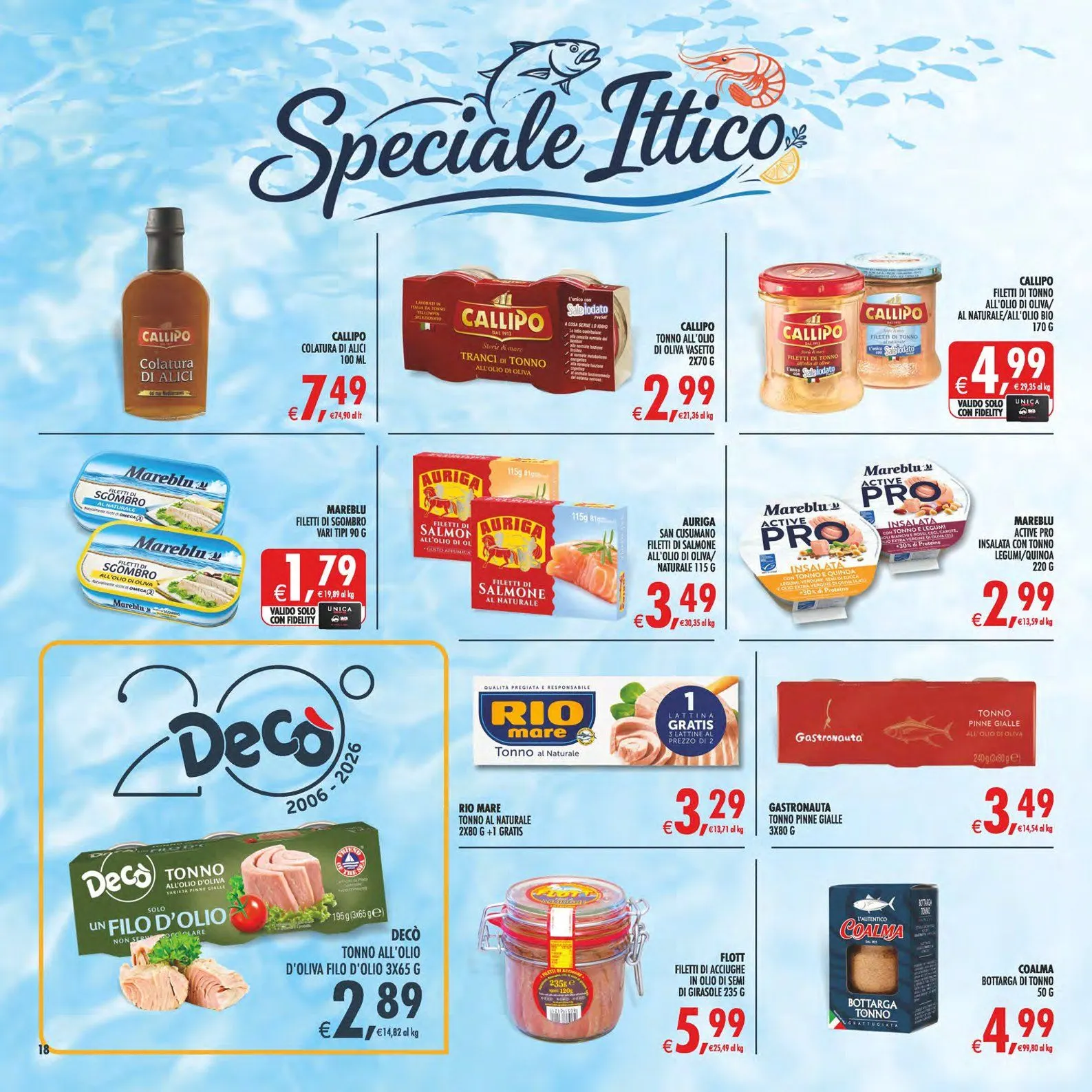 Volantini Deco Supermercati da 19 giugno a 29 giugno di 2026 - Pagina del volantino 18
