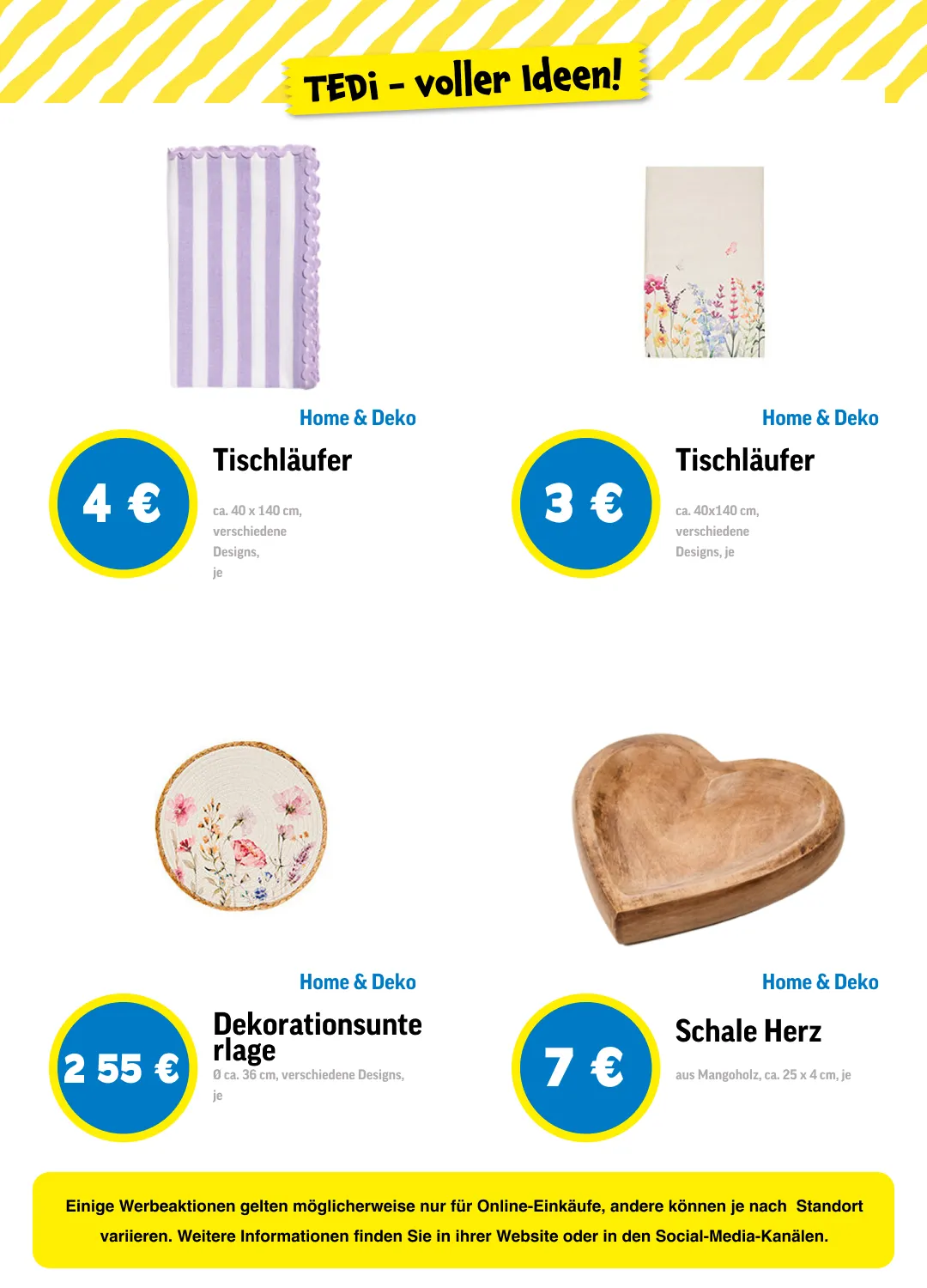Tedi Anhebote von 8. Mai bis 22. Mai 2026 - Prospekt seite 18