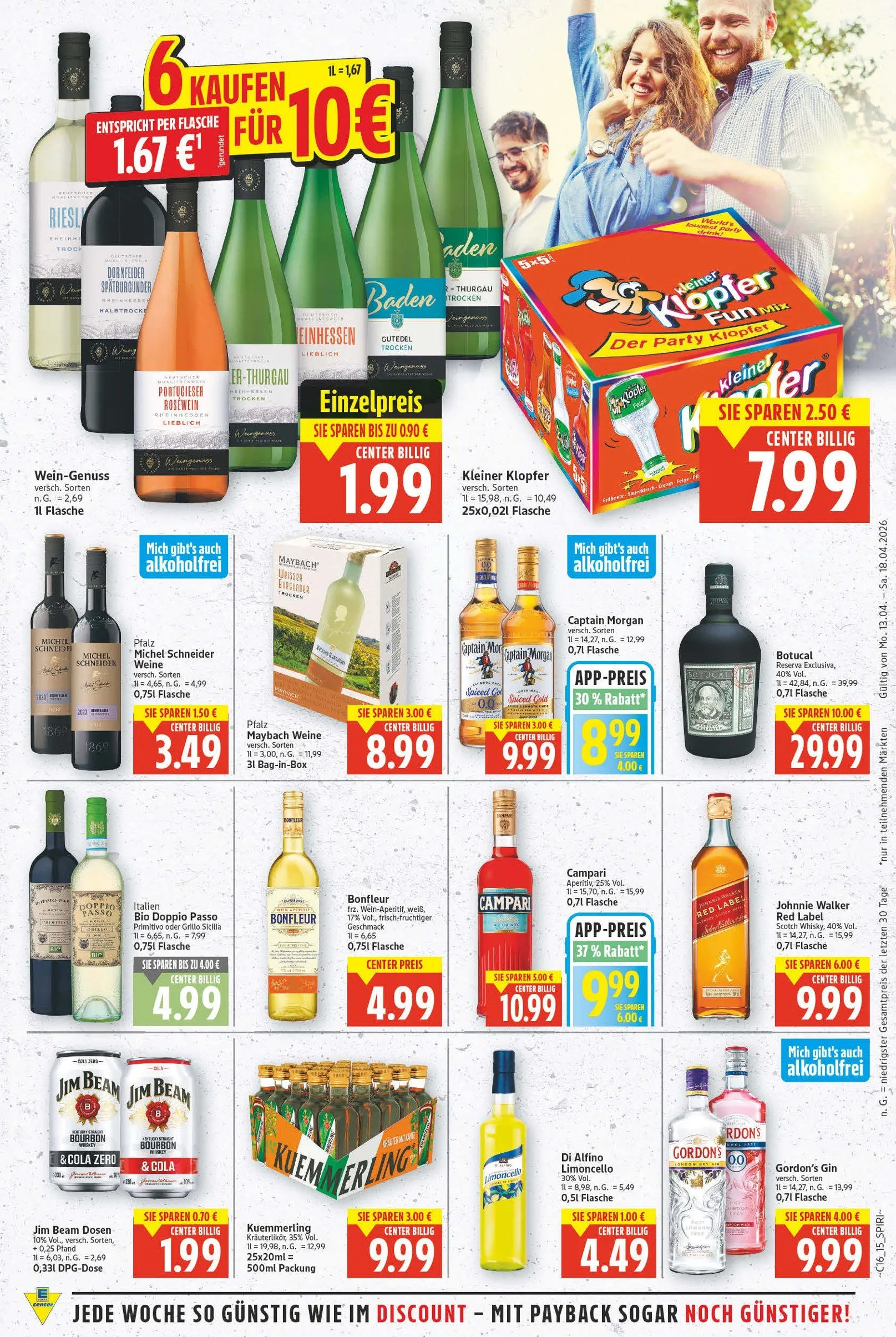  Edeka Angebote von 13. April bis 19. April 2026 - Prospekt seite 18