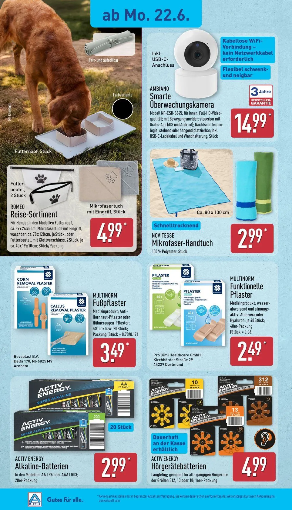 ALDI Nord Prospekte von 22. Juni bis 27. Juni 2026 - Prospekt seite 18