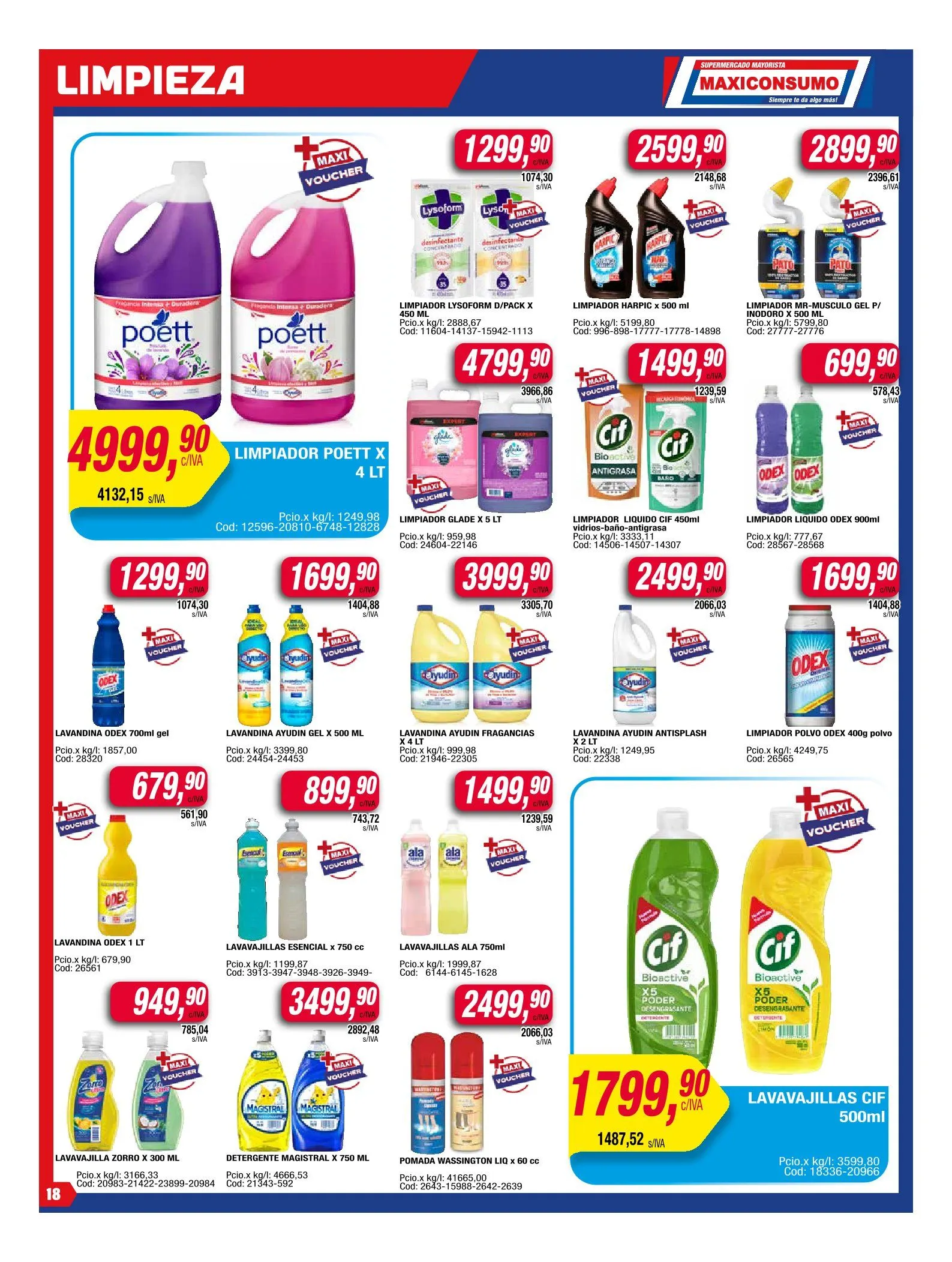 Ofertas de Ofertas Maxiconsumo 16 de junio al 22 de junio 2025 - Página 18 del catálogo