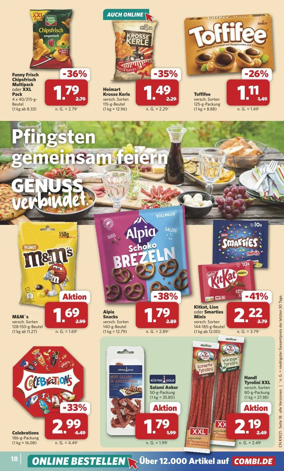 Combi Angebote von 18. Mai bis 23. Mai 2026 - Prospekt seite 18
