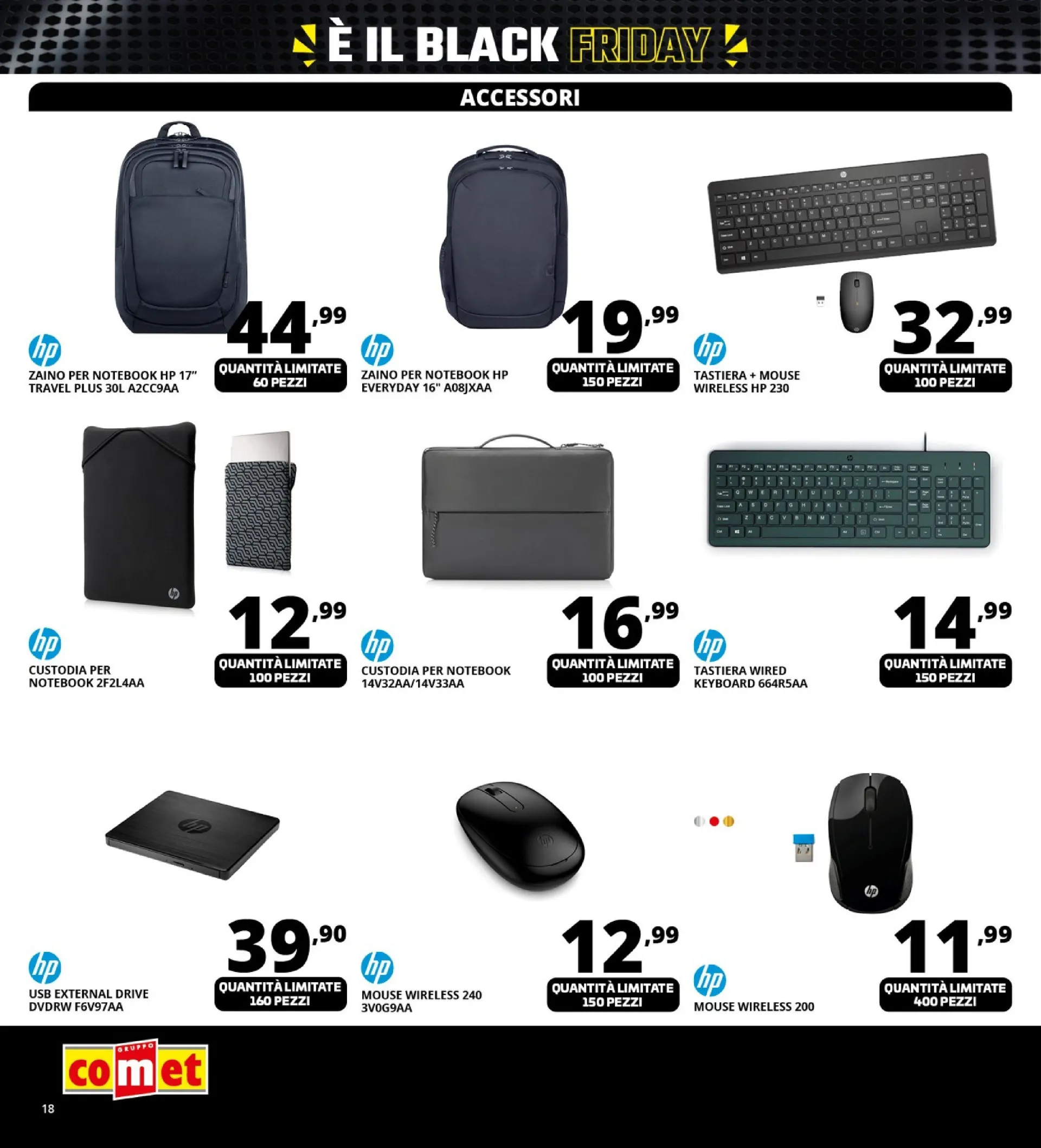 Comet Volantino da 13 novembre a 11 dicembre di 2025 - Pagina del volantino 18