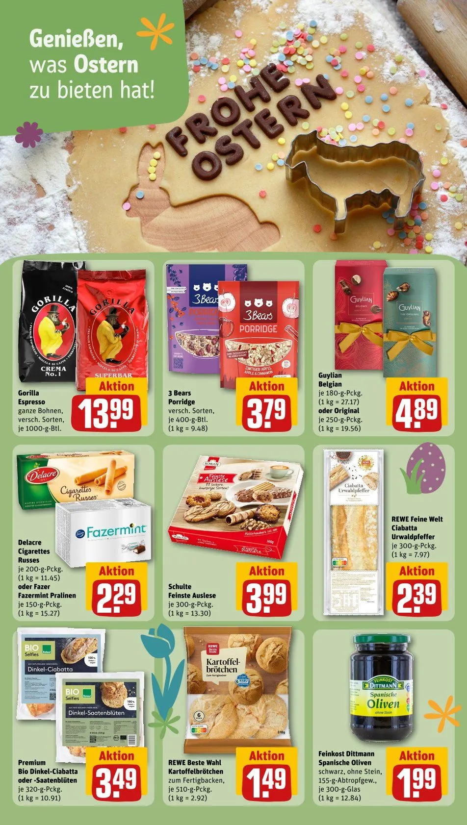 REWE Prospekt von 7. April bis 13. April 2025 - Prospekt seite 18
