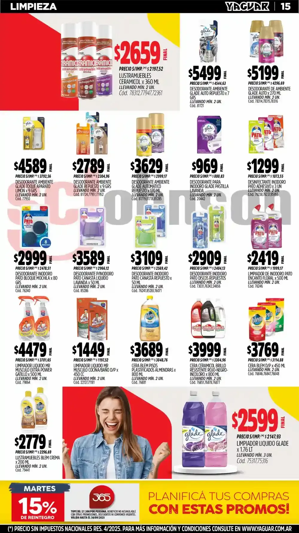 Ofertas de Ofertas Yaguar 1 de septiembre al 7 de septiembre 2025 - Página 17 del catálogo