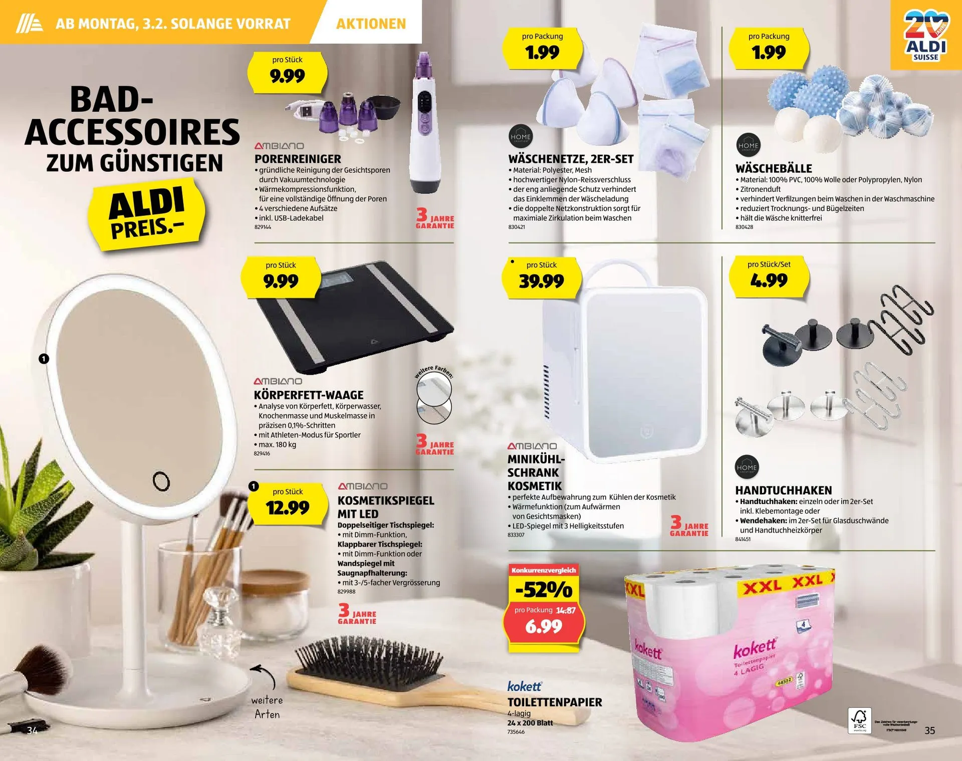 Aldi Prospekt von 4. Februar bis 5. Februar 2025 - Prospekt seite  18