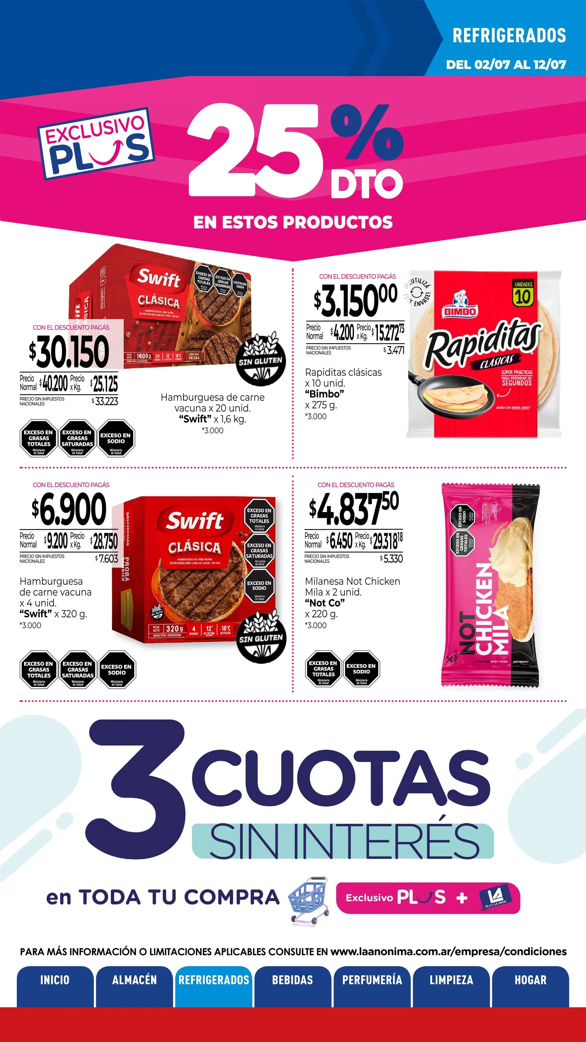 Ofertas de Ofertas La Anónima 2 de julio al 12 de julio 2026 - Página 18 del catálogo
