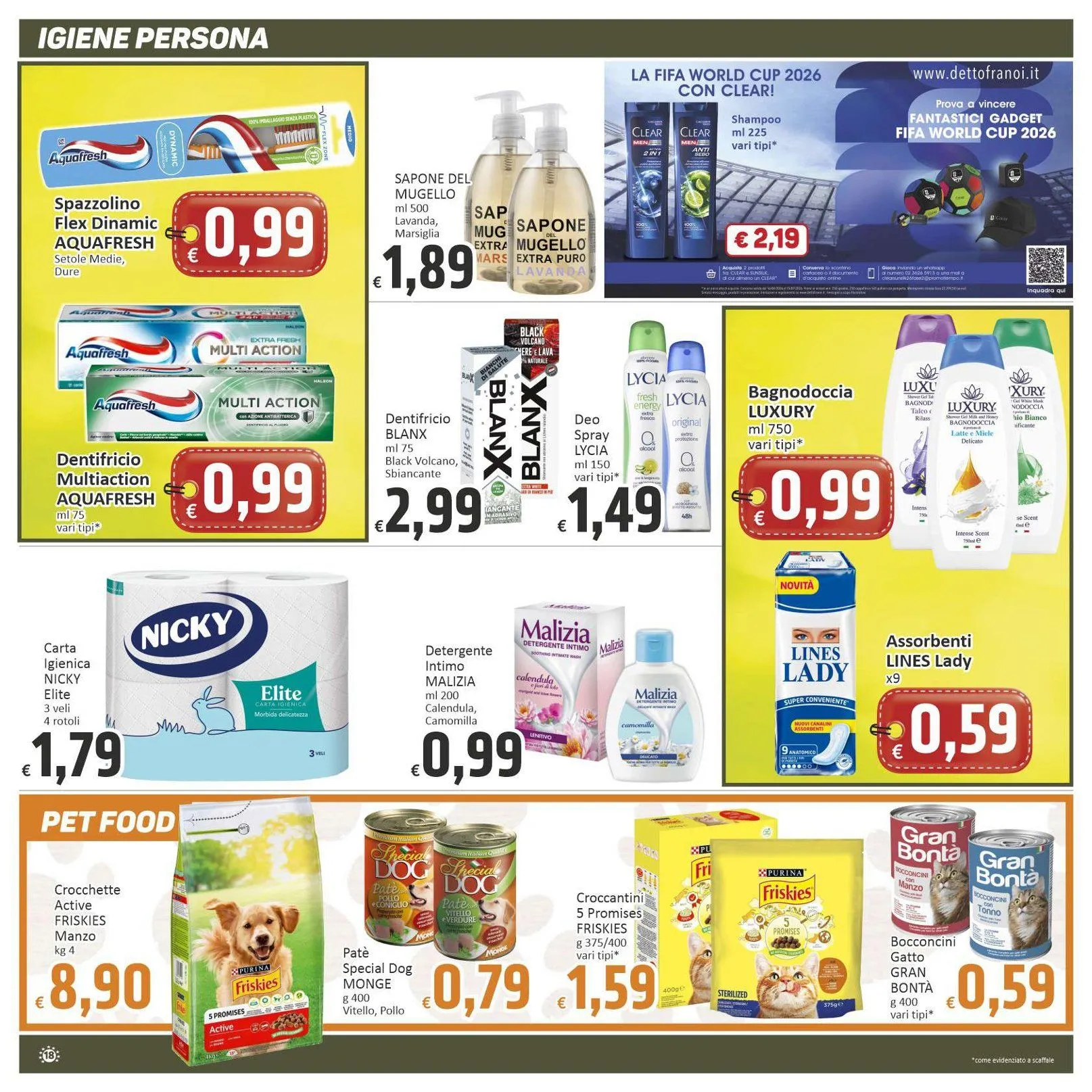  Volantini Paghi Poco da 17 aprile a 27 aprile di 2026 - Pagina del volantino 18