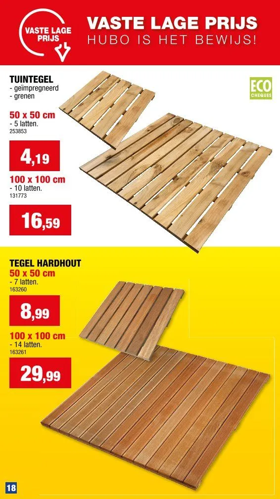 Hubo Promoties van 8 januari tot 19 januari 2025 - folder pagina 18