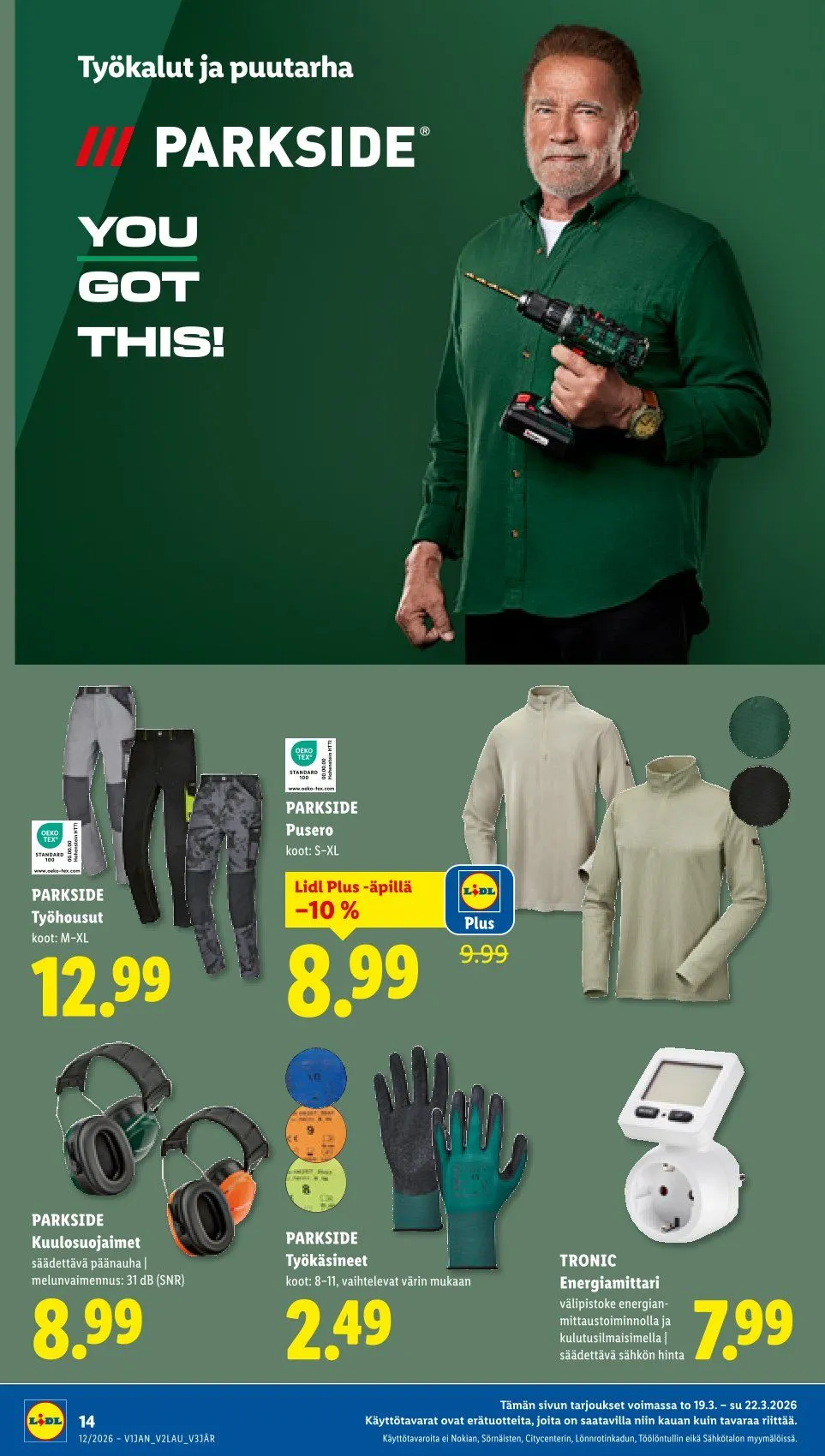 Kaupan Lidl uusimmat tarjoukset voimassa alkaen 19. maaliskuuta - 25. maaliskuuta 2026 - Tarjouslehti sivu 18