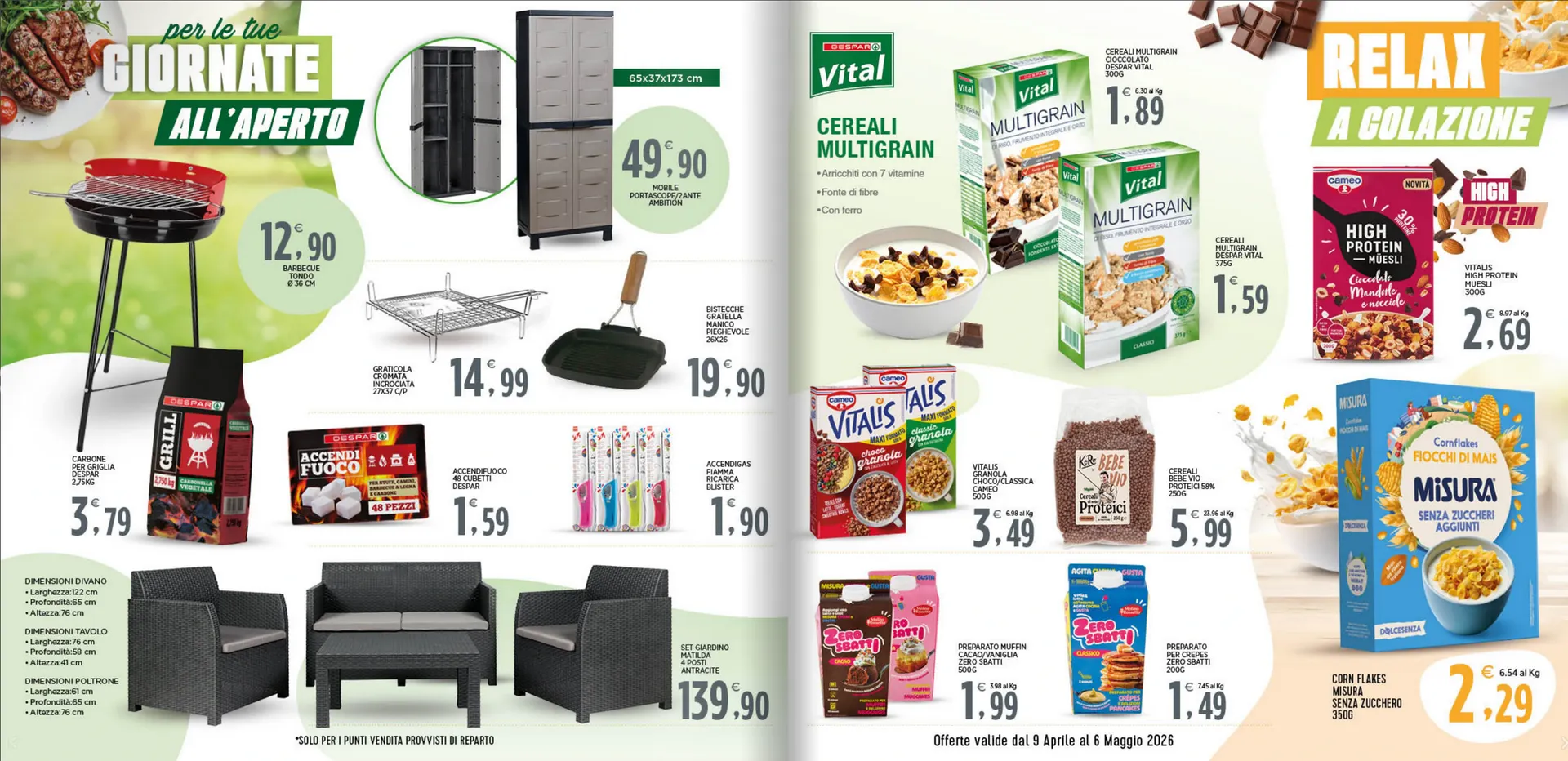 Volantini Interspar da 9 aprile a 6 maggio di 2026 - Pagina del volantino 18