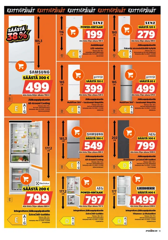 Power voimassa alkaen 20. helmikuuta - 25. helmikuuta 2026 - Tarjouslehti sivu 18