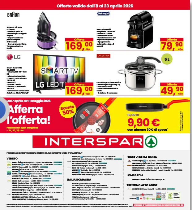 Volantini Interspar da 8 aprile a 23 aprile di 2026 - Pagina del volantino 18