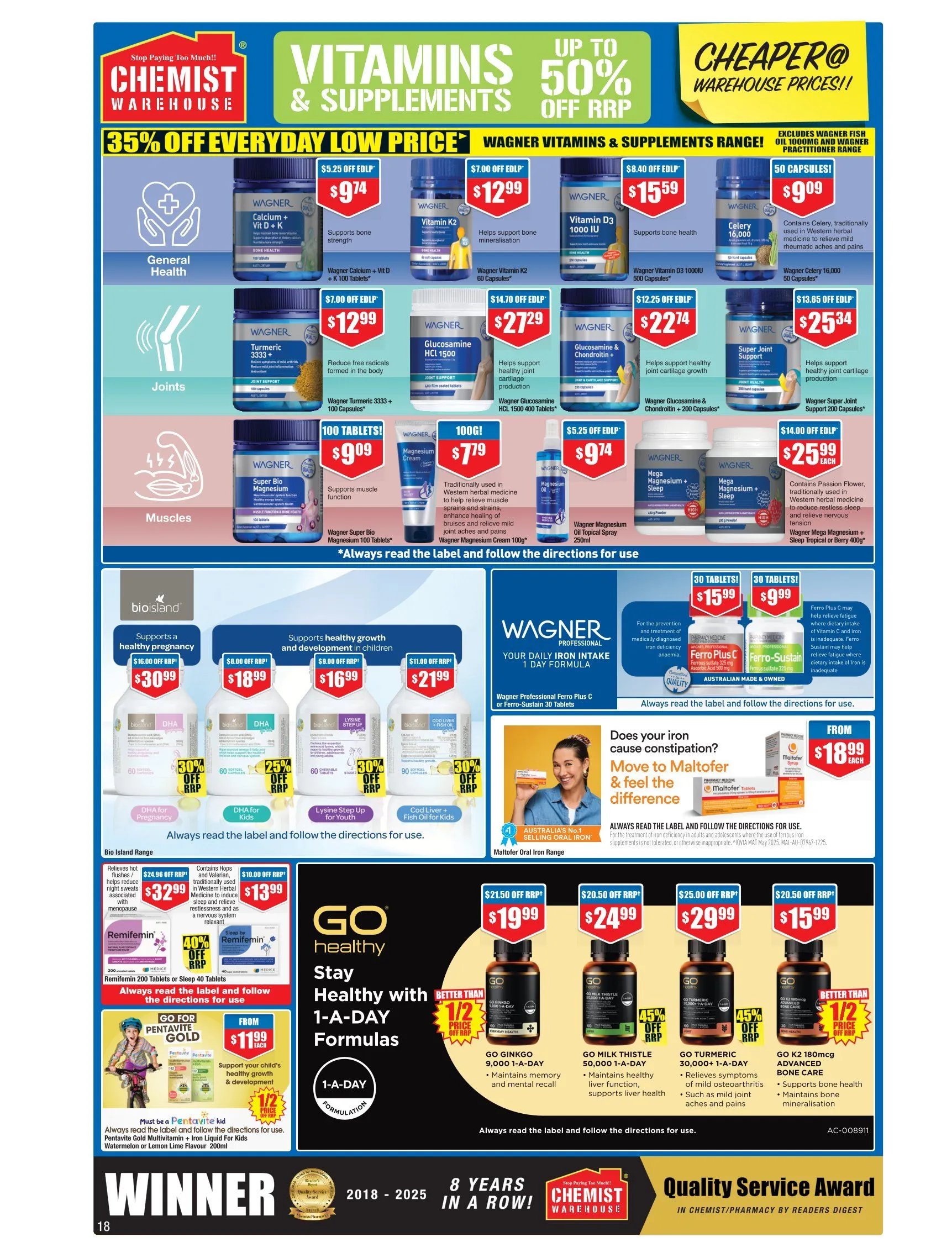 Chemist Warehouse Catalogues - Catalogue valid from 2 October to 29 October 2025 - page 18