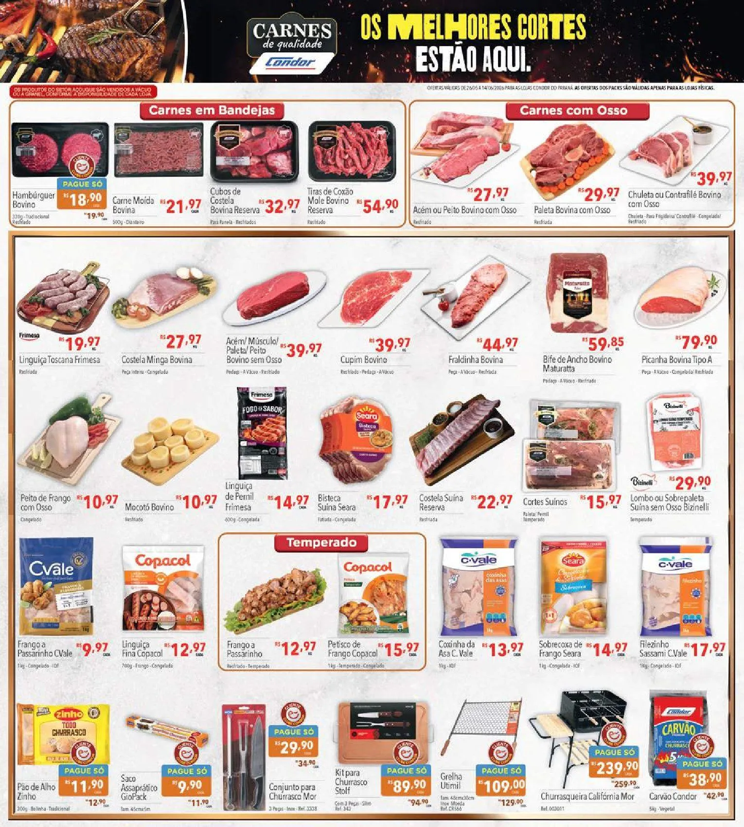 Encarte de Folhetos Supermercados Condor  26 de maio até 14 de junho 2026 - Pagina 18