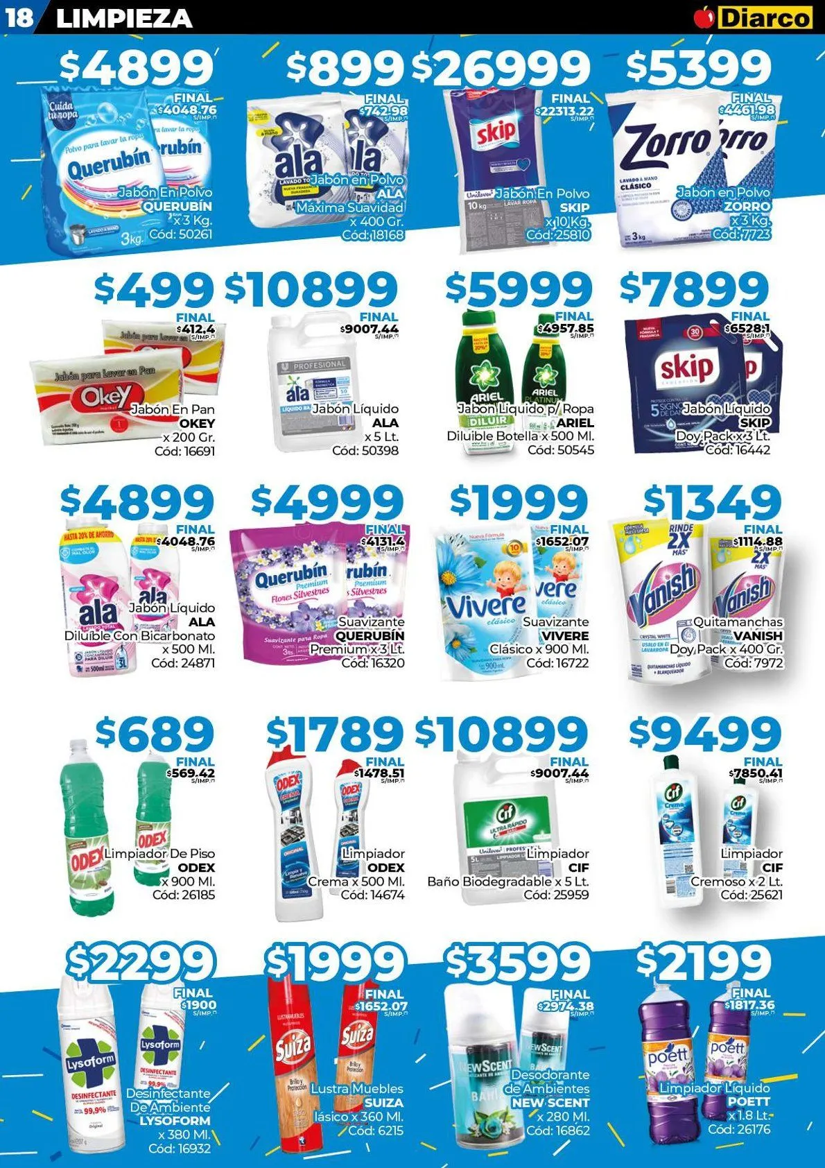 Ofertas de Diarco Ofertas de la semana 21 de julio al 25 de julio 2025 - Página 18 del catálogo