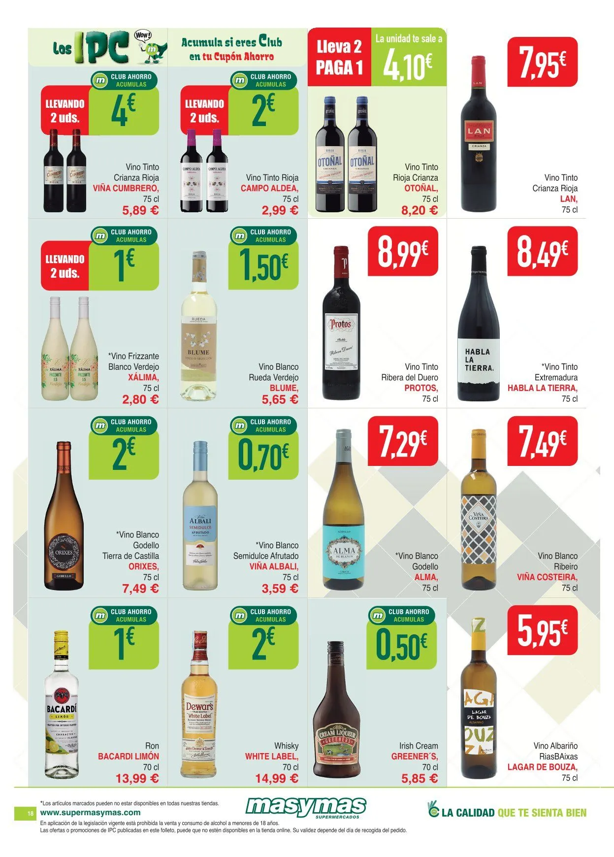 Catálogo de Supermercados masymas Ofertas 28 de mayo al 24 de junio 2026 - Página 18