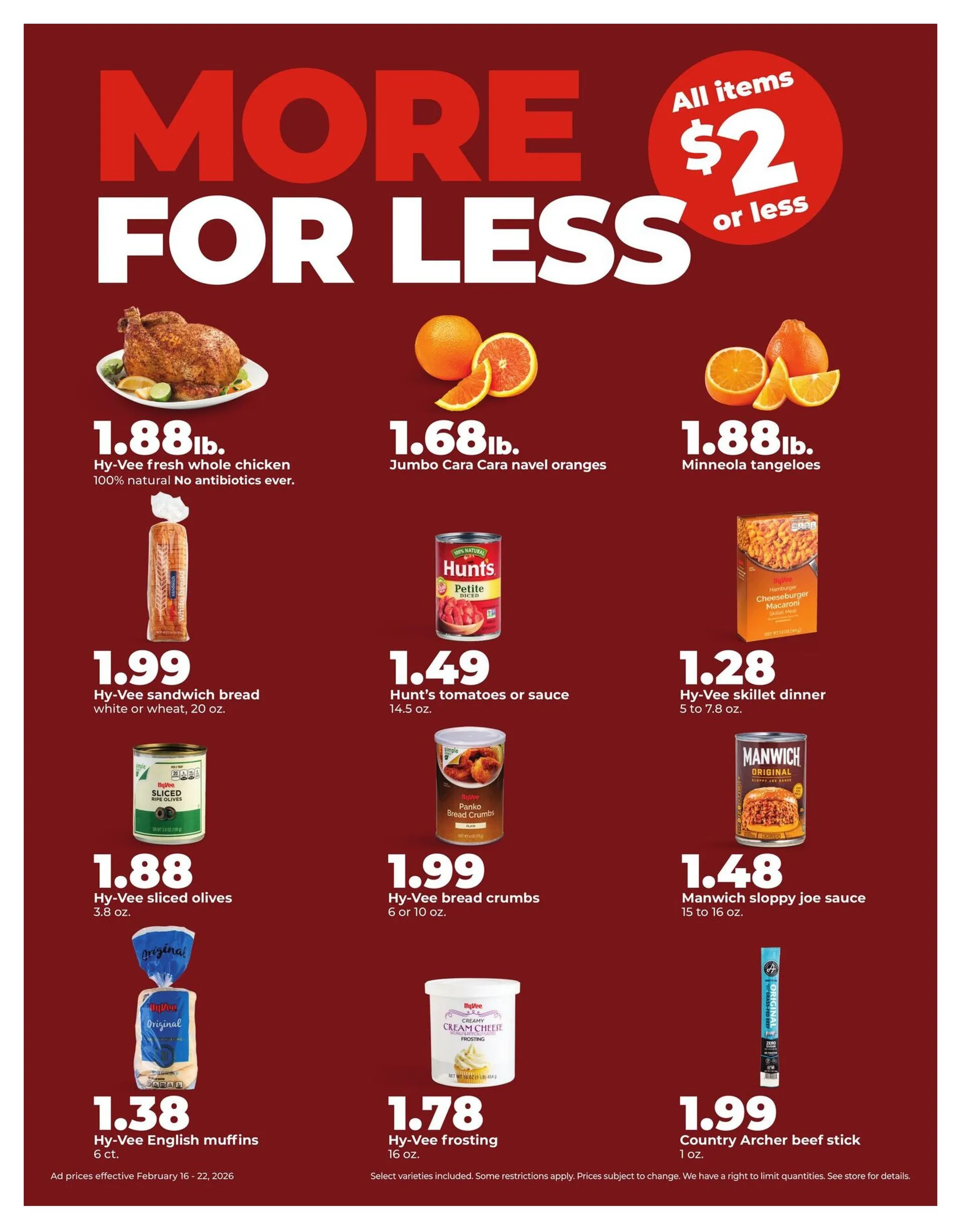 Weekly ad HyVee Sales from February 18 to February 24 2026 - Page 18