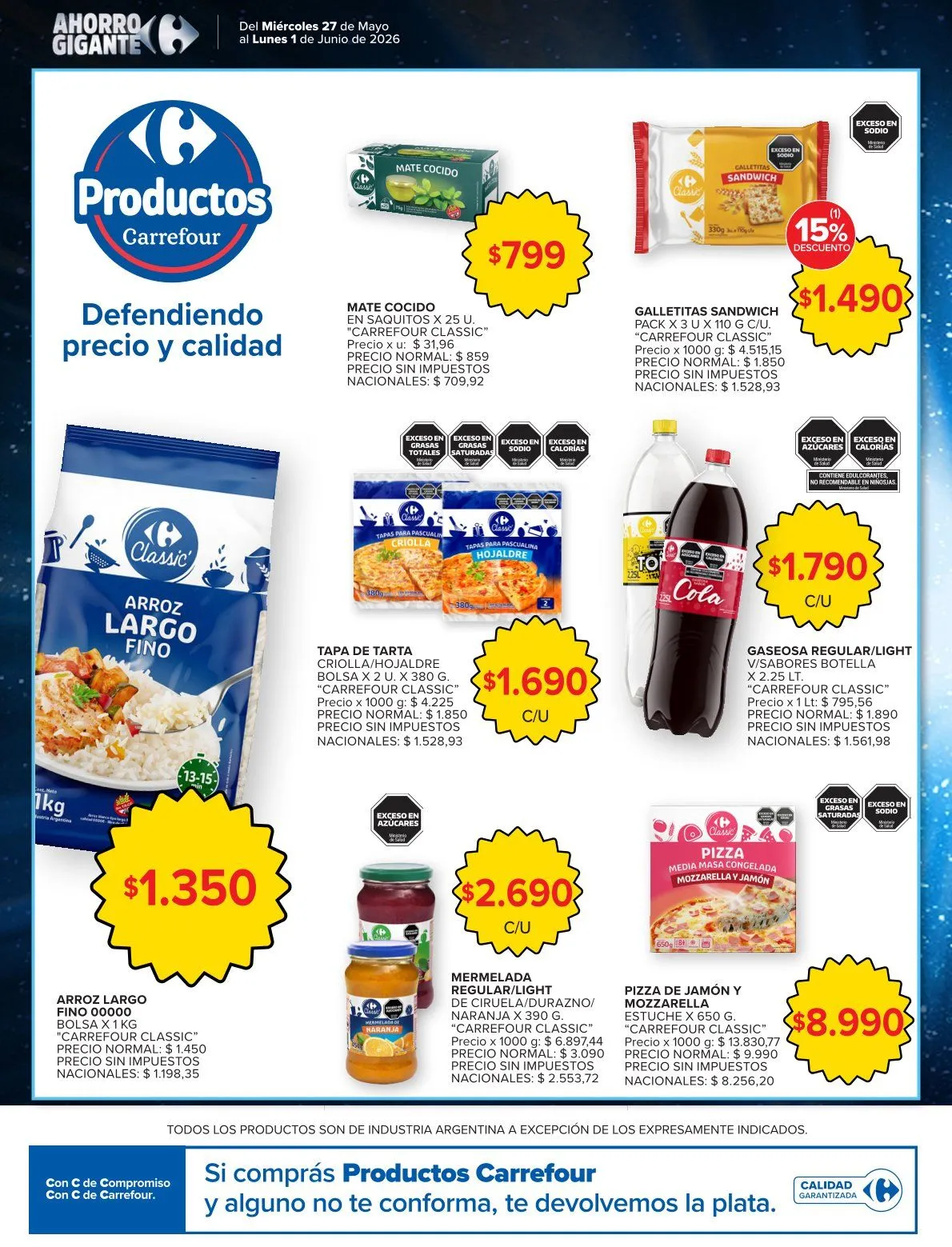 Ofertas de Carrefour Market 27 de mayo al 1 de junio 2026 - Página 18 del catálogo