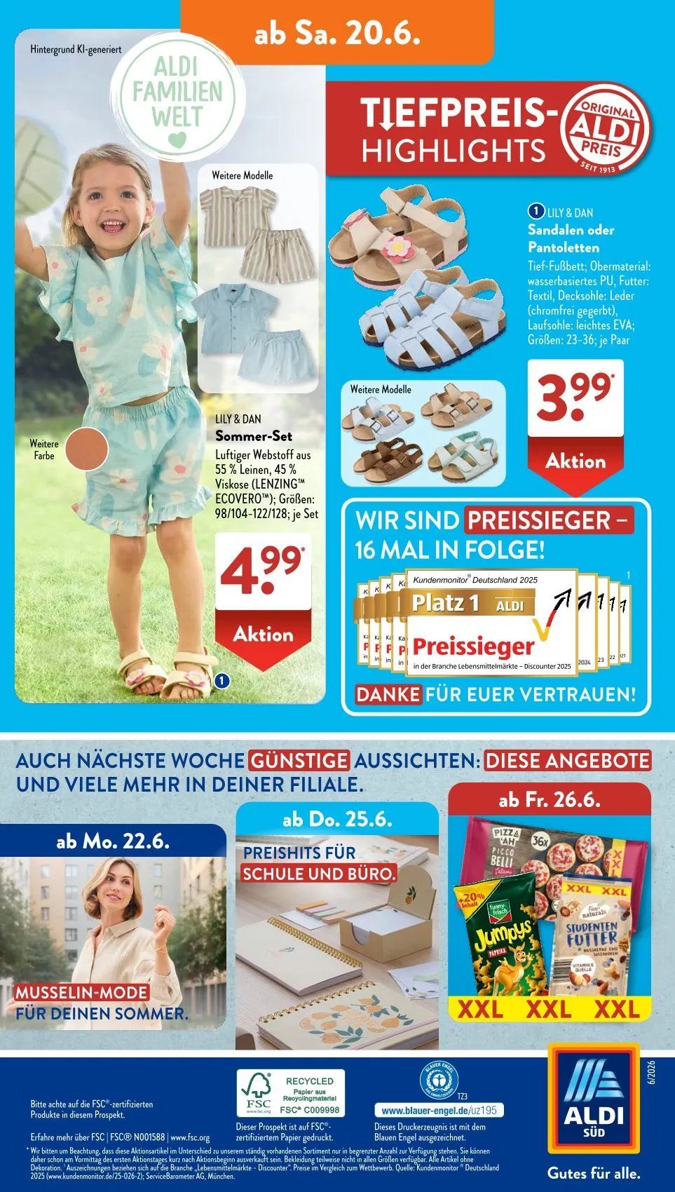 ALDI SÜD Angebote von 15. Juni bis 20. Juni 2026 - Prospekt seite 18