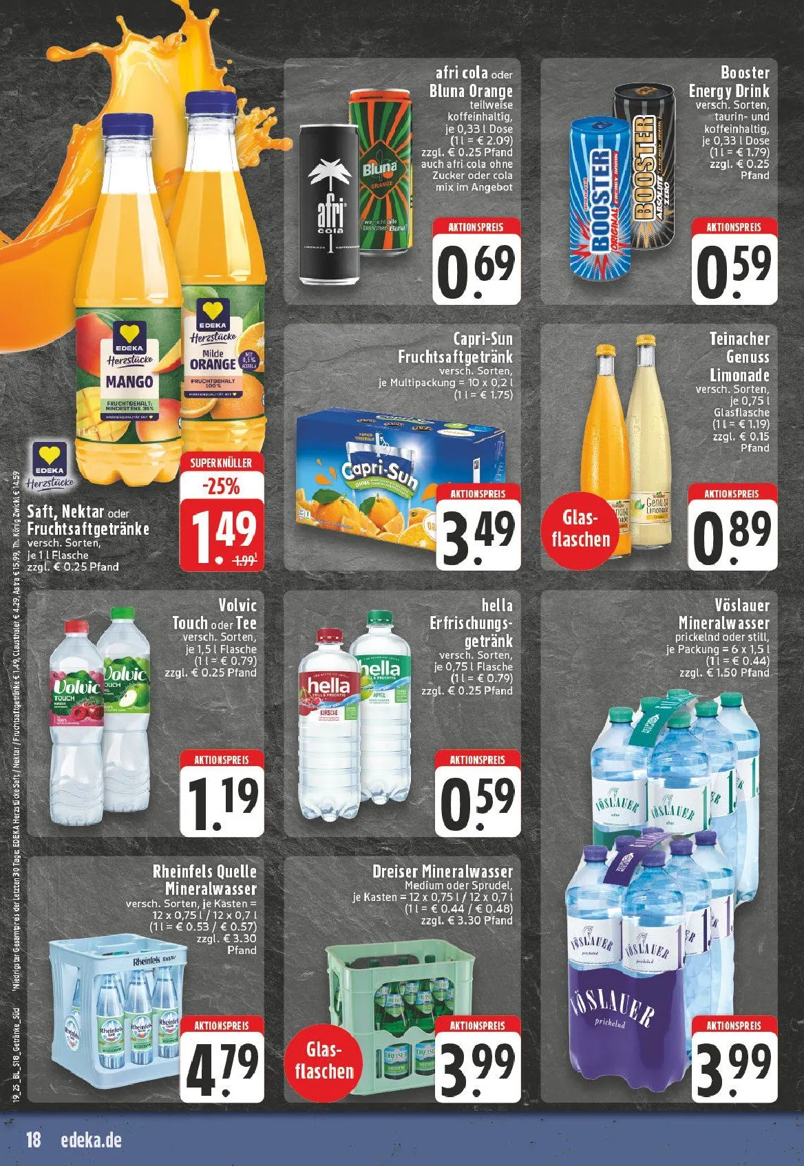 Edeka Prospekt von 5. Mai bis 10. Mai 2025 - Prospekt seite 18