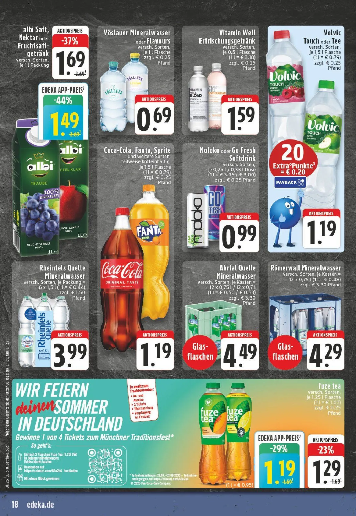 Edeka Prospekte von 28. Juli bis 2. August 2025 - Prospekt seite 18